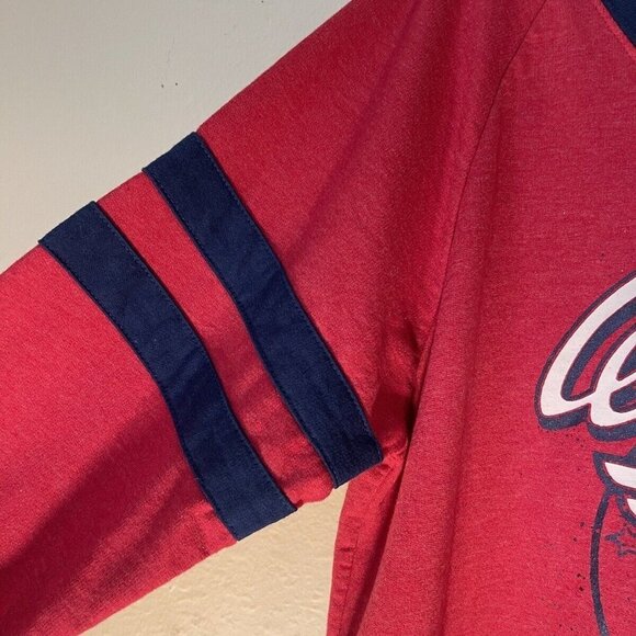 Wonder Woman Athletic Pullover Sweatshirt Comics Junior Red and Blue XL - Picture 3 of 10